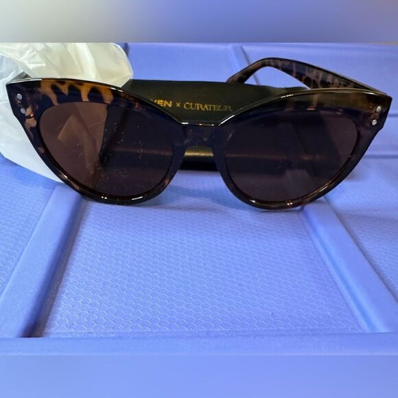 NWT Saint Owen X Curateur Wylde Tortoise Sunglasses - Picture 9 of 10